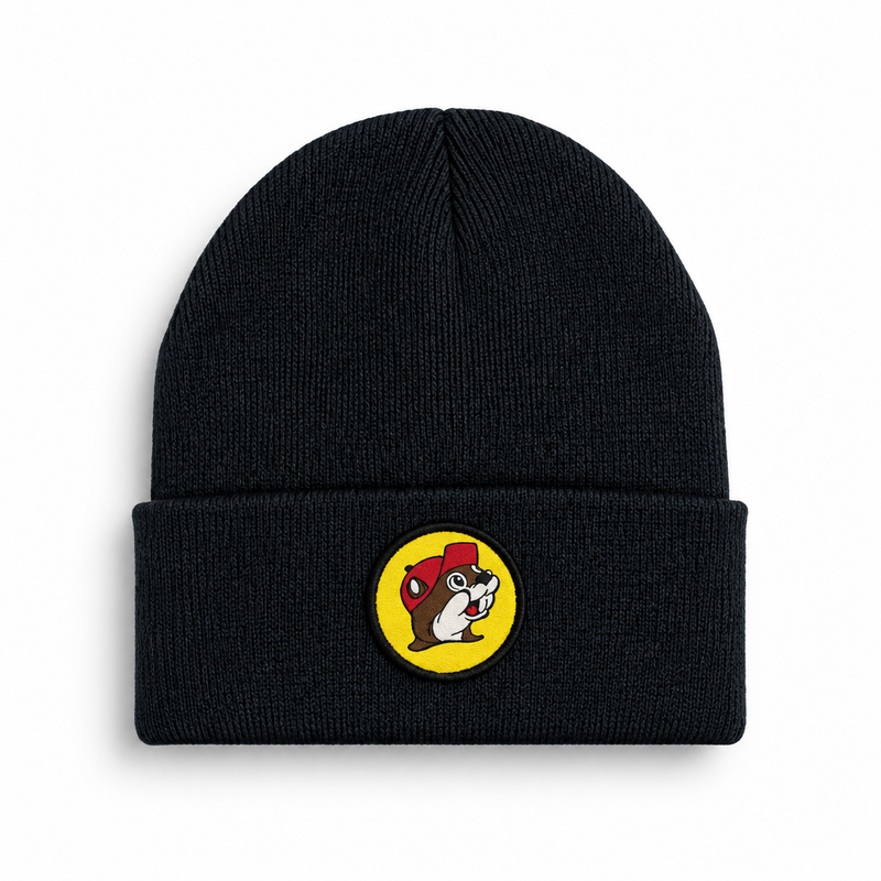 Buc-ee's Classic Black Beanies