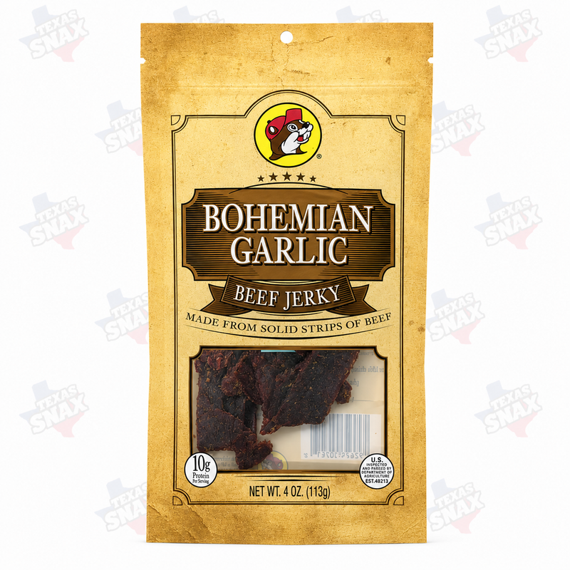 Buc-ee's Bohemian Recipe Garlic Beef Jerky