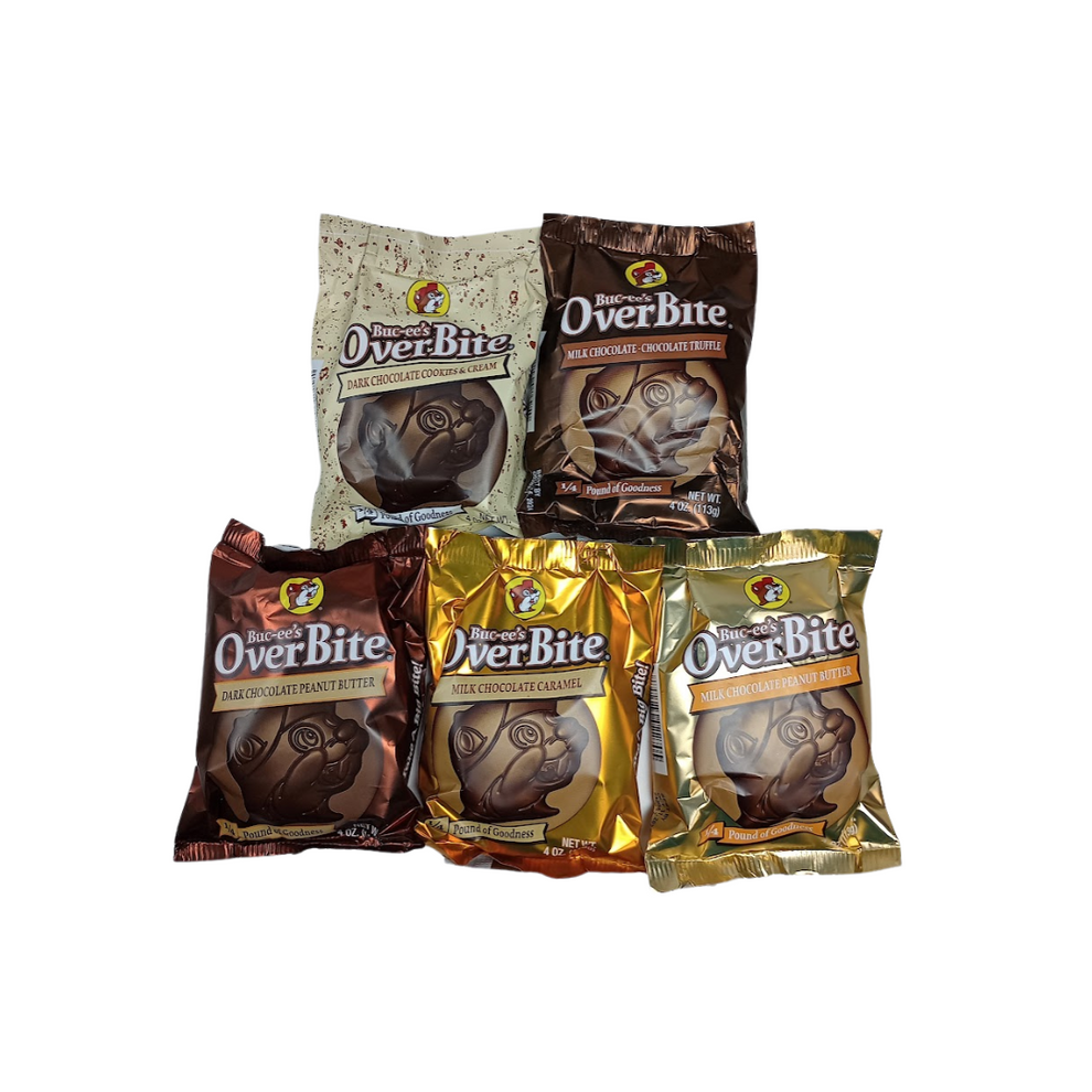 Buc-ee's Overbite 1/4 pound chocolate bars – Texas Snax