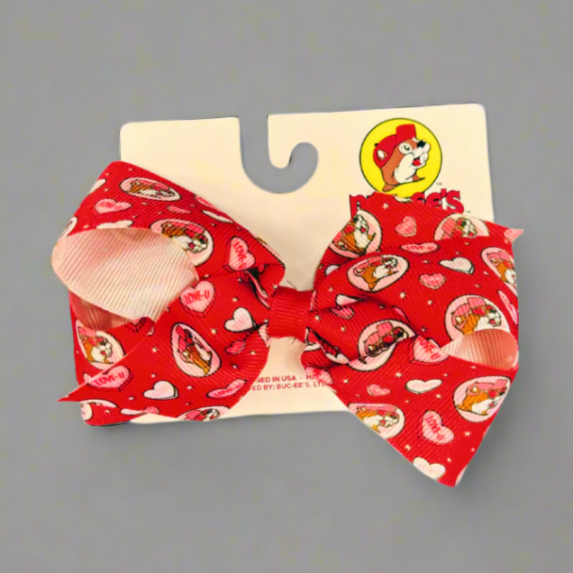 Buc-ee's Valentine's Day Hair Accessories