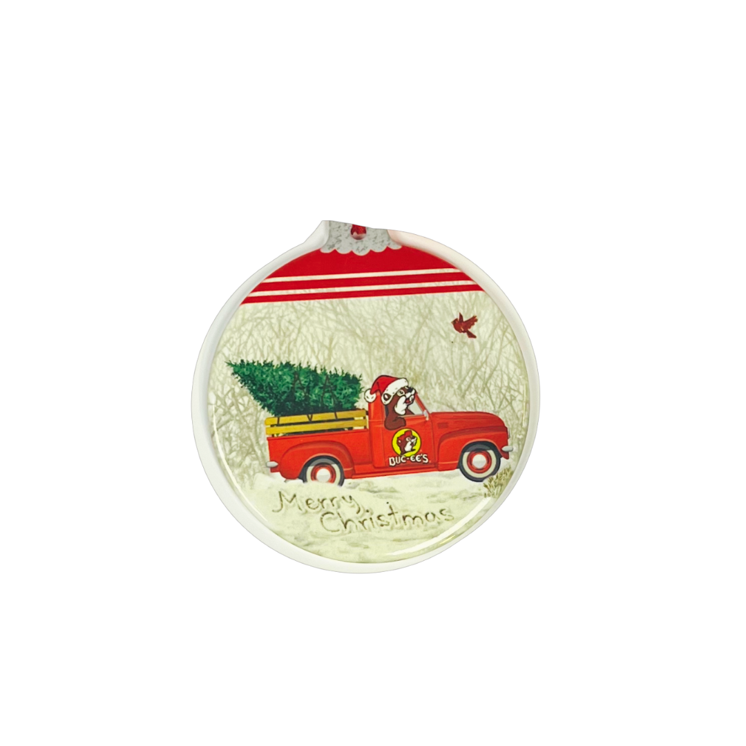 Buc-ee's Christmas Flat Ceramic Ornaments