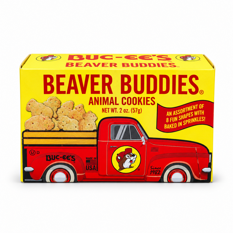 Buc-ee's Beaver Buddies Animal Cookies