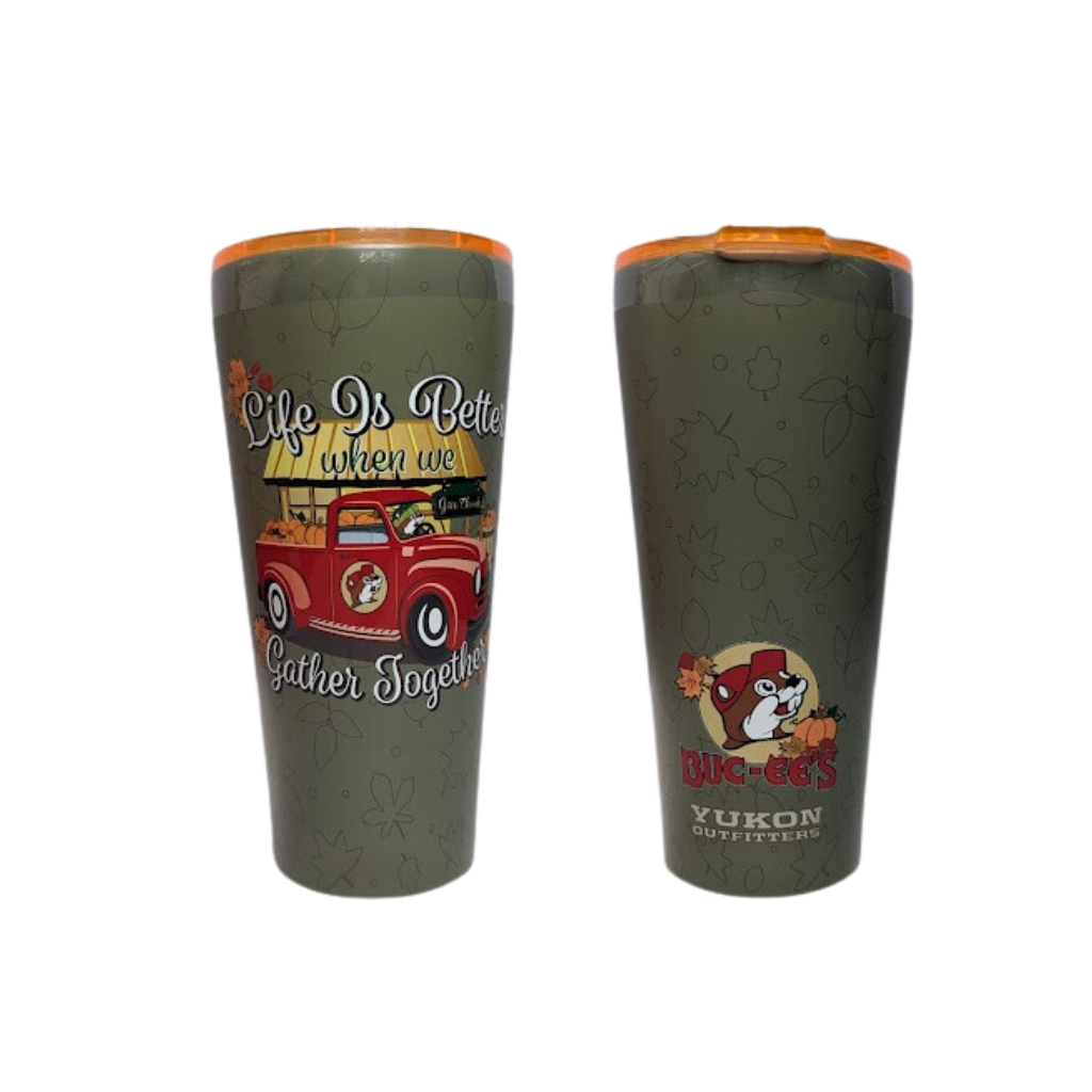 Buc-ee's Thanksgiving "Life Is Better When We Gather Together" Tumbler