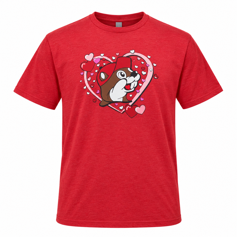 Buc-ee's "I'm A Sucker For Buc-ee's" 2026 Valentine's T-Shirt