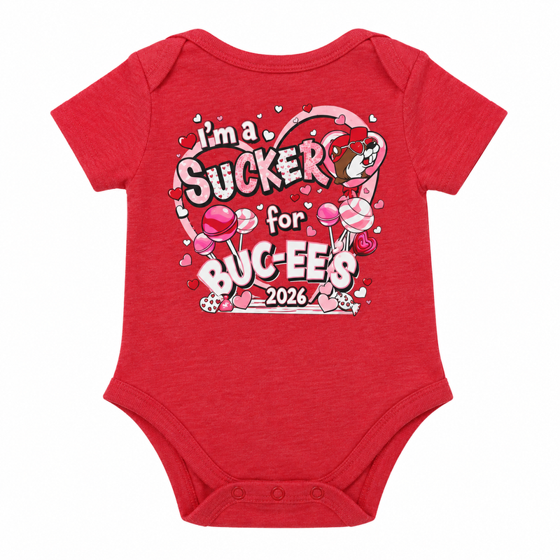 Buc-ee's "I'm A Sucker For Buc-ee's" 2026 Valentine's T-Shirt