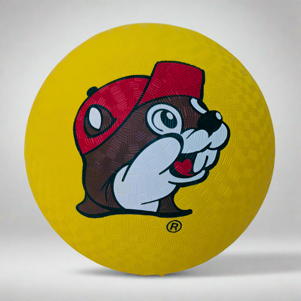 Buc-ee's Outdoor Rubber Yellow Dodgeball