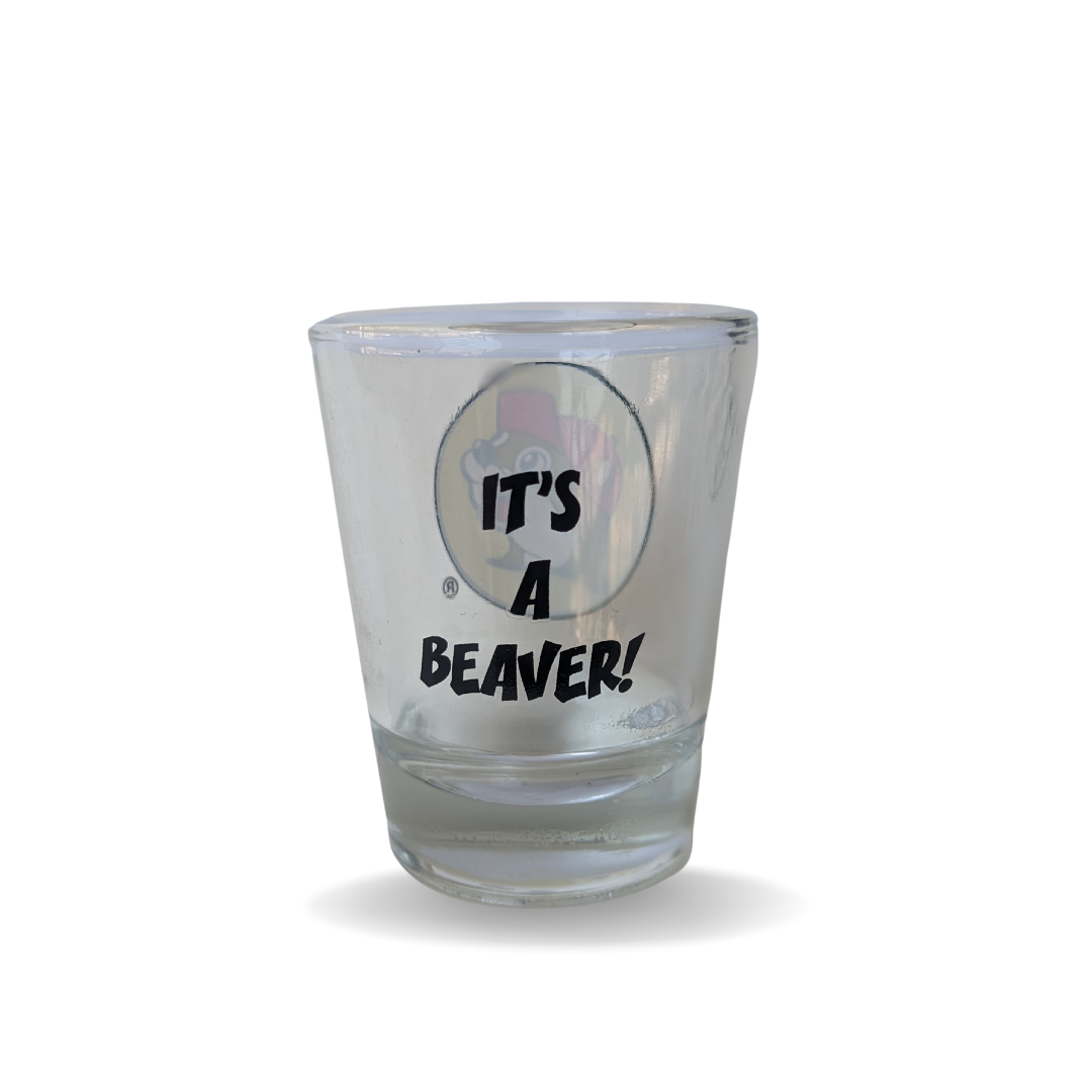 Buc-ee's Shot Beaver Shot Glass