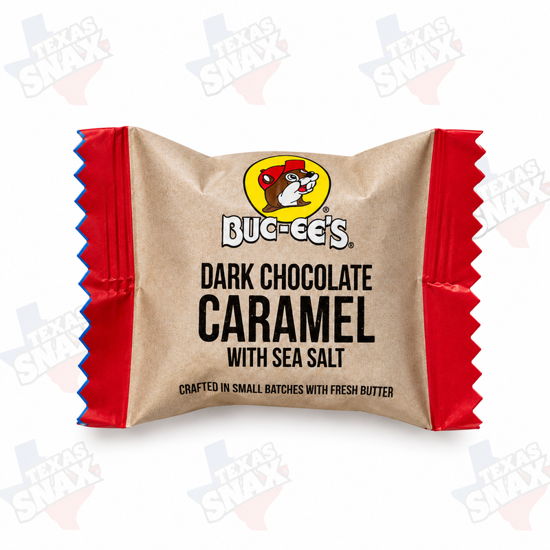 Buc-ee's Dark Chocolate Caramel w/ Sea Salt