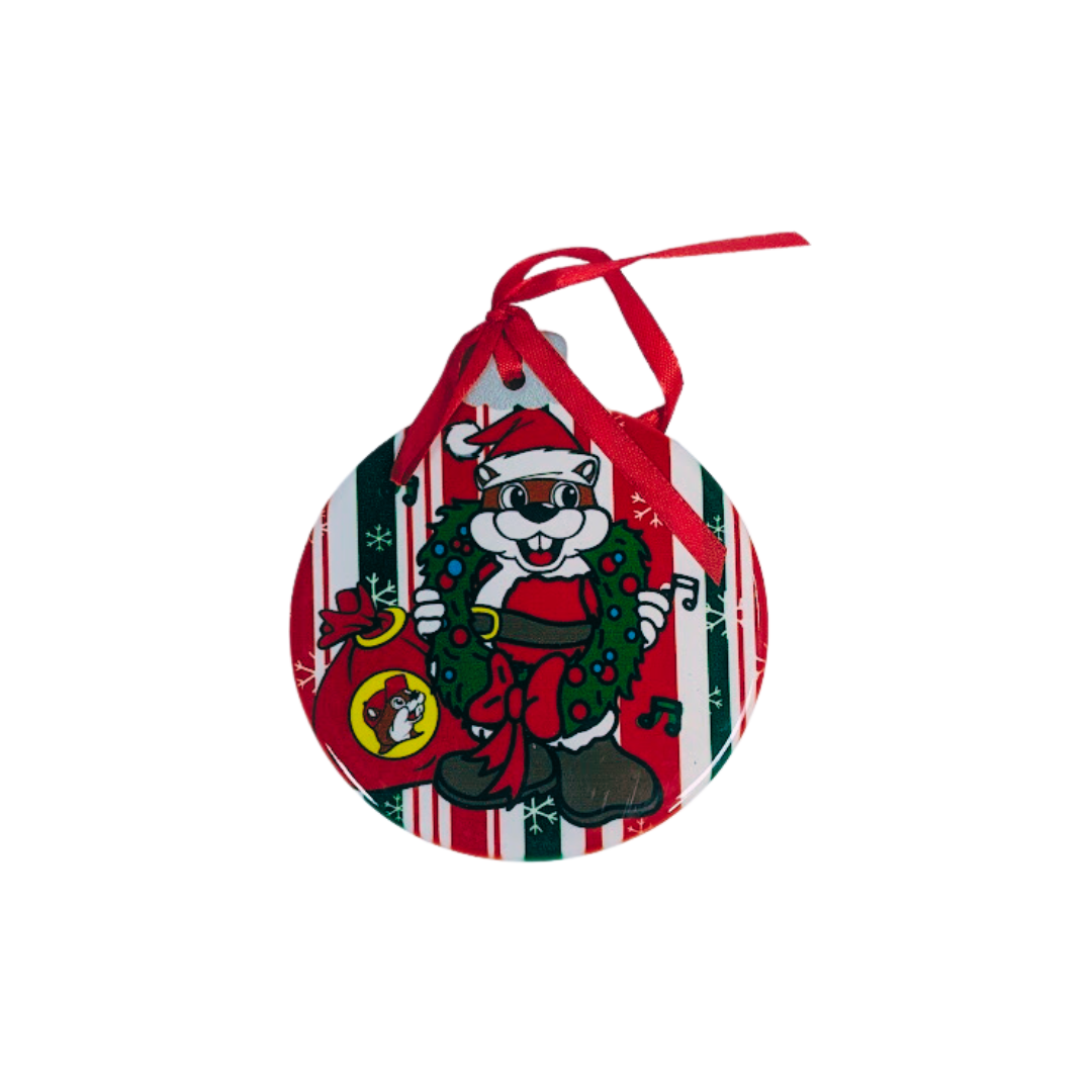 Buc-ee's Christmas Flat Ceramic Ornaments