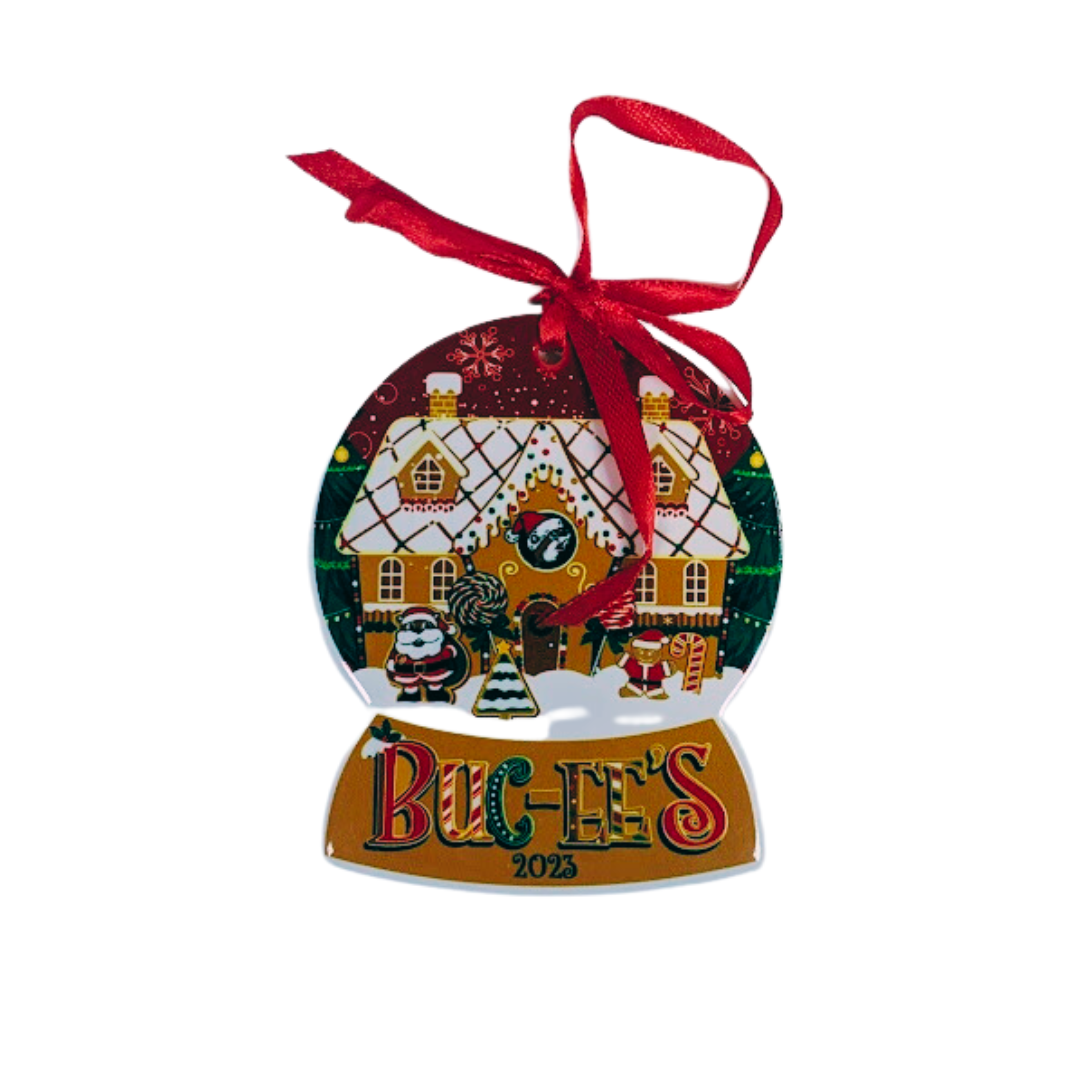 Buc-ee's Christmas Flat Ceramic Ornaments