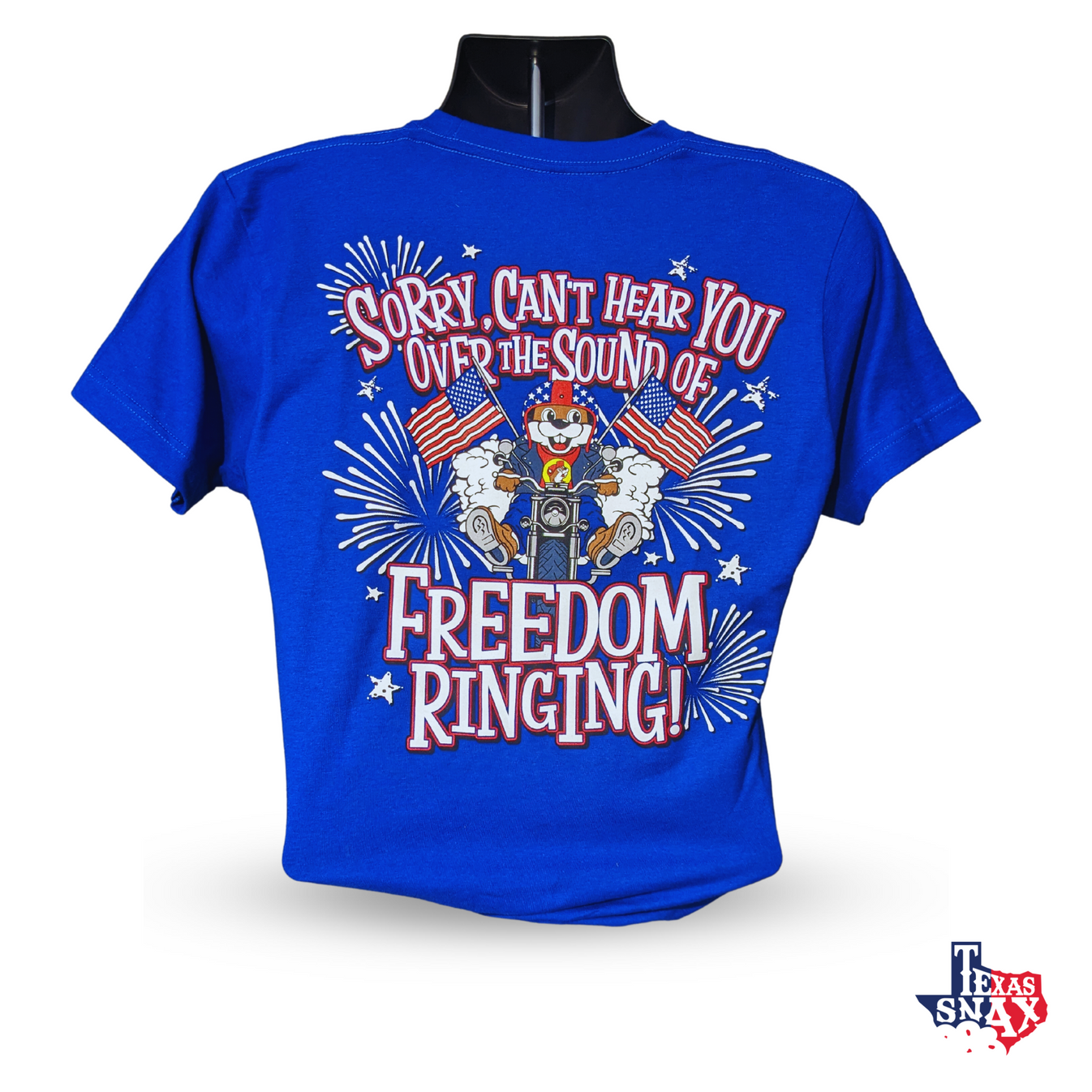 Bucee's 4th of July Shirt (2023) Texas Snax