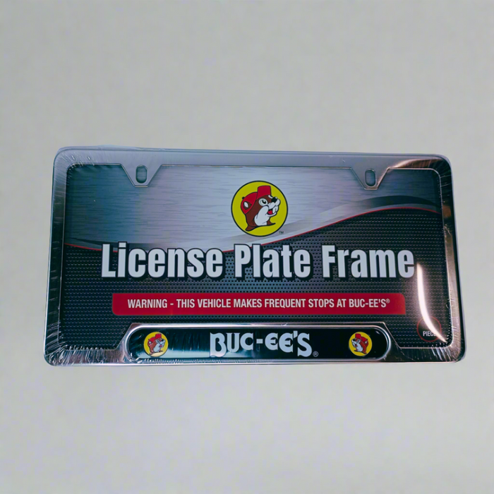 Buc-ee's License Plate Frame