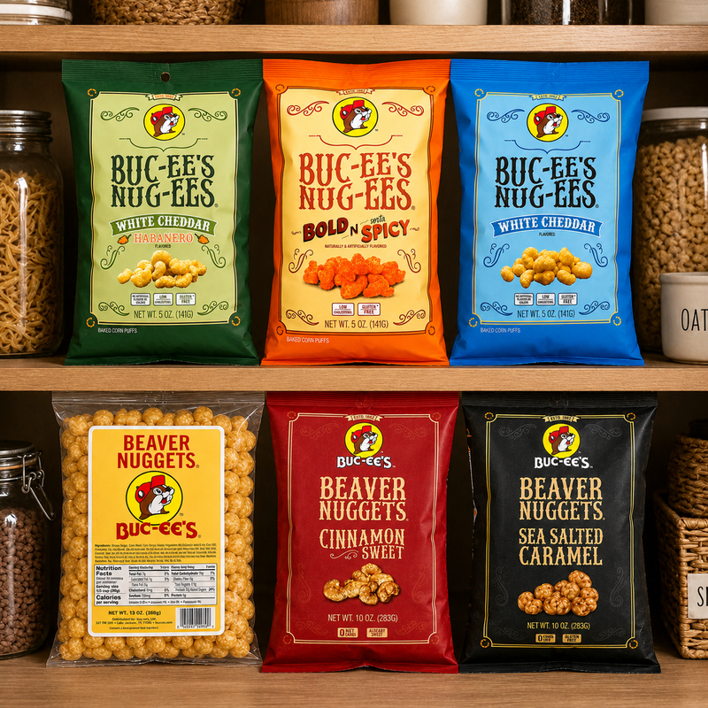 Buc-ee's Nuggets and Nug-ee's Variety Bundle