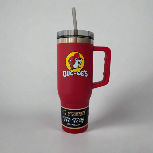 Buc-ee's Classic Red Fit Forty Tumbler