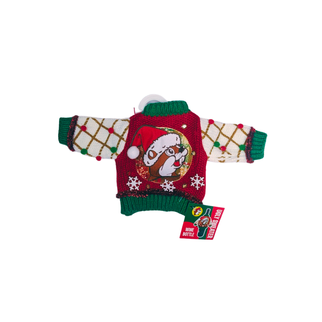 Christmas sweater hotsell for wine bottle