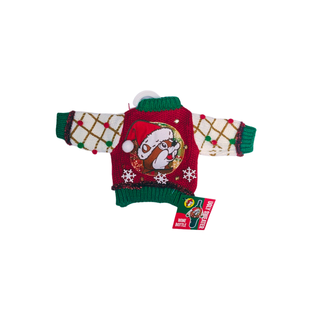 Christmas sweater for wine bottle online