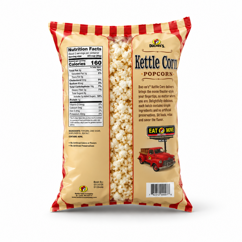Buc-ee's Kettle Corn Popcorn