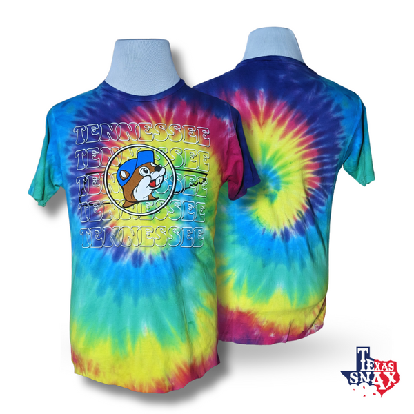 Buc-ee's Tie Dye Tennessee Shirt — Texas Snax