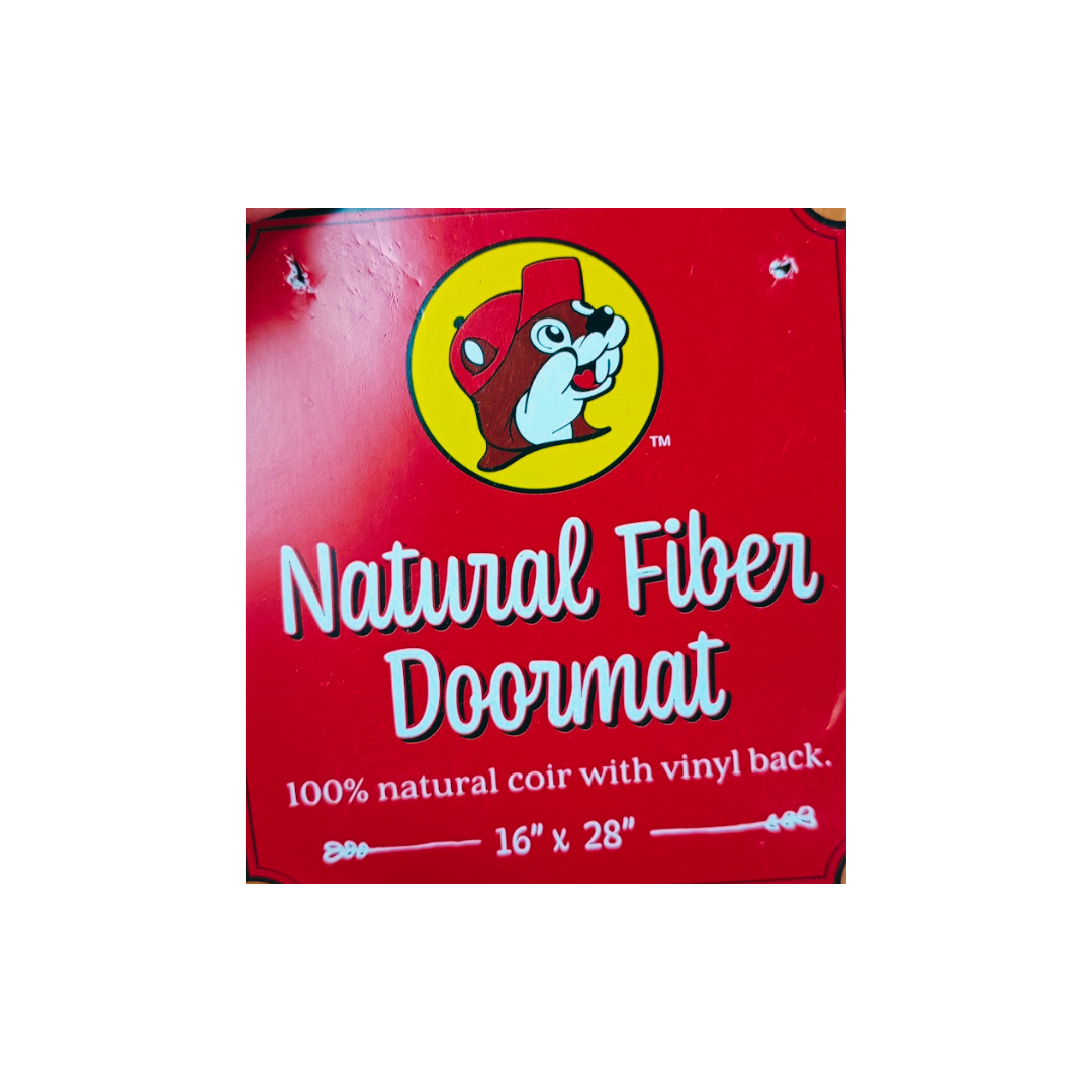 Buc-ee's Natural Fiber Doormat