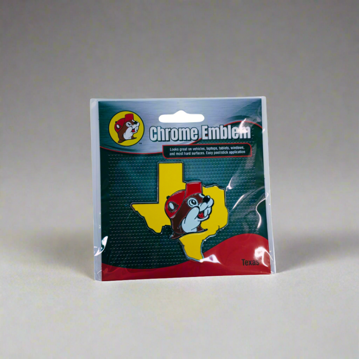 Buc-ee's Chrome Emblem