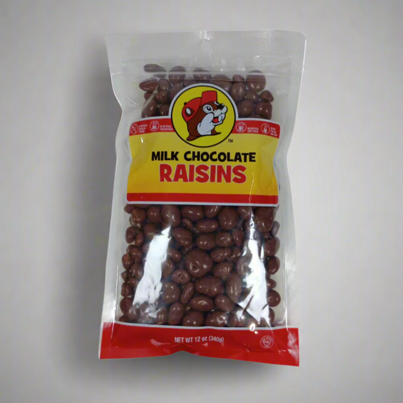 Buc-ee's Milk Chocolate Raisins