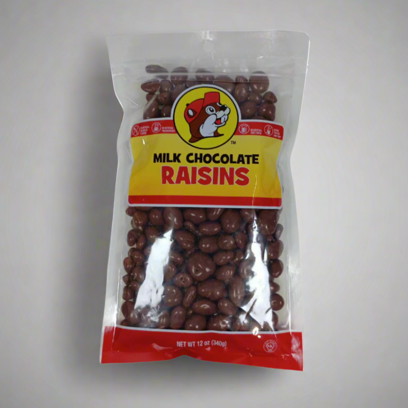 Authentic Buc-ee's Milk Chocolate Raisins | Available Here — Texas