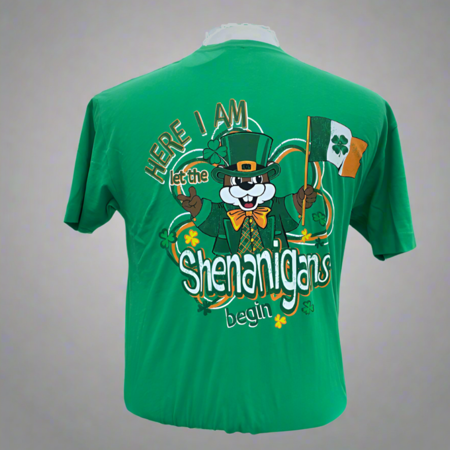 Buc-ee's "Let the Shenanigans Begin" St Patrick's Day Shirt