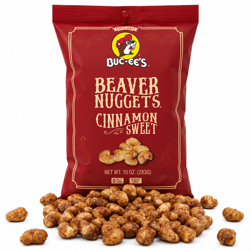 Buc-ee's Beaver Nuggets Cinnamon Sweet