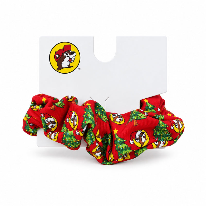Buc-ee's Christmas Scrunchie - Red