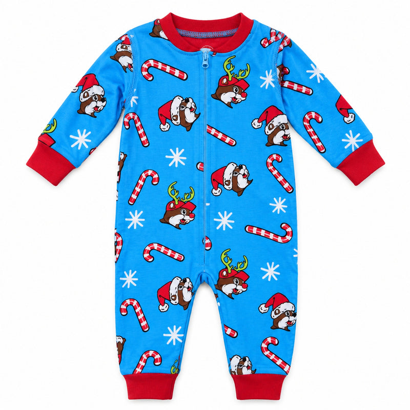 Buc-ee's Blue Christmas Onesie - Infant