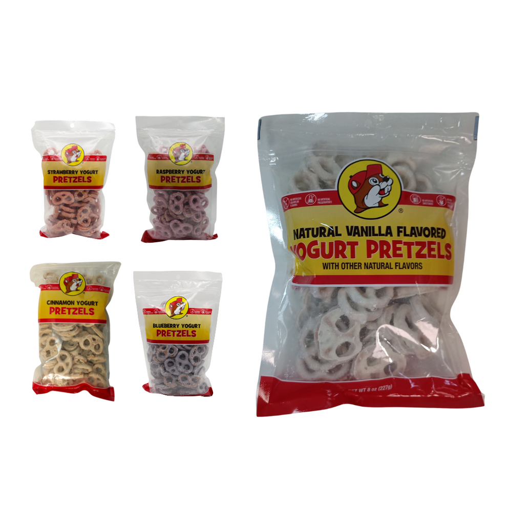 Bucee's Yogurt Pretzels Texas Snax