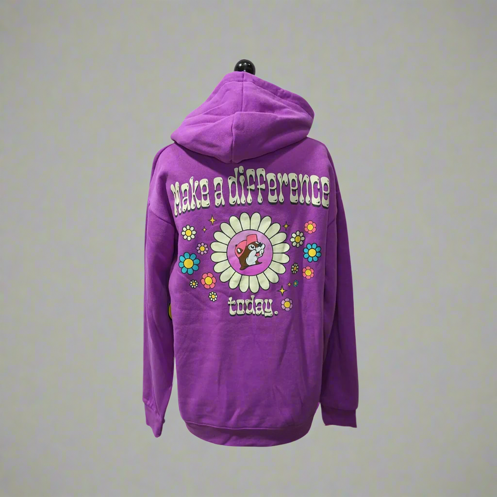 Bucee's Make A Difference Hoodie Texas Snax