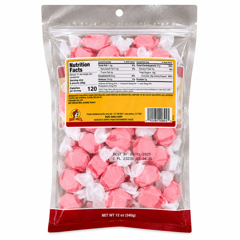 Buc-ee's Saltwater Taffy