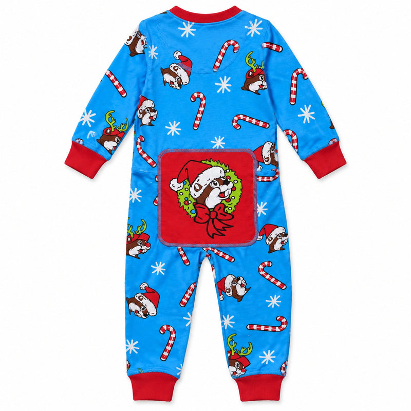 Buc-ee's Blue Christmas Onesie - Toddler