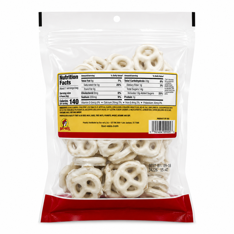 Buc-ee's Yogurt Pretzels