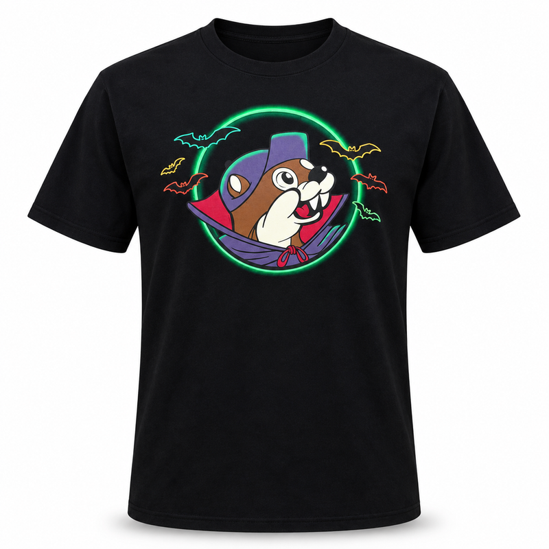 Buc-ee's Adult Halloween Shirt "Quick Bites Spooky Nights"
