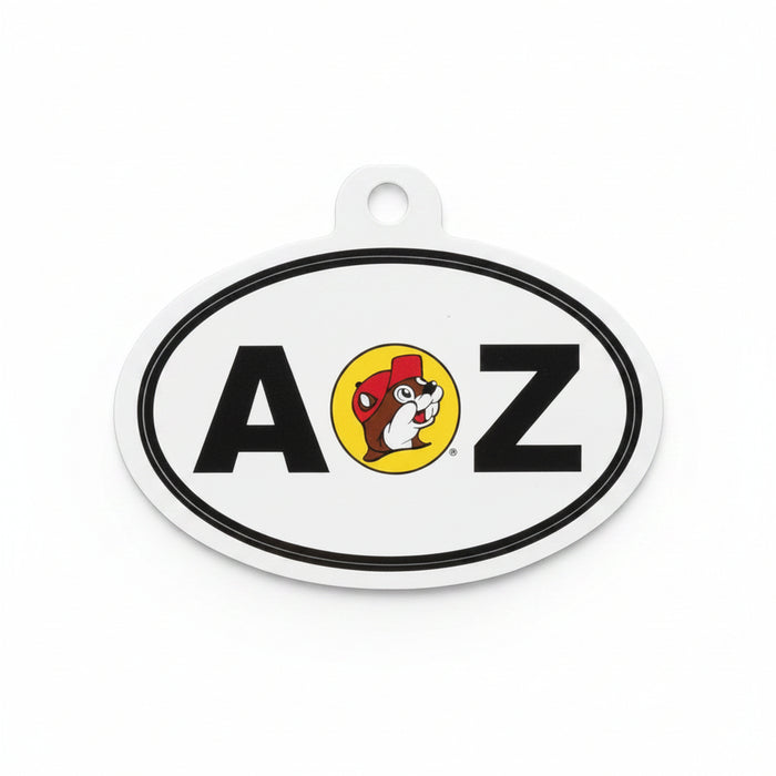 Buc-ee's AZ Oval Sticker