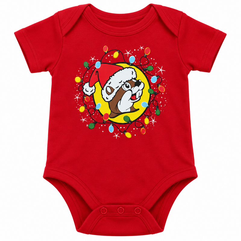Buc-ee's Infant Christmas "Believe" Onesie