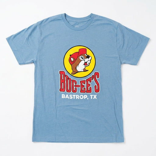 Bastrop Location Shirt white background.