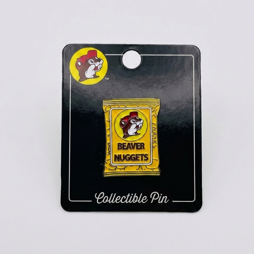 Beaver Nugget pin on a white background.