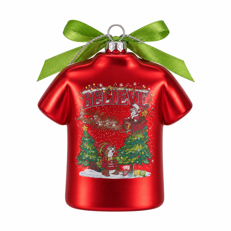 Buc-ee's "Believe" Shirt Ornament
