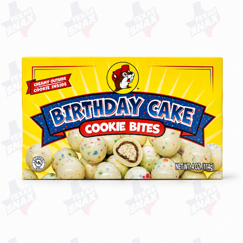 Buc-ee's Birthday Cake Cookie Bites