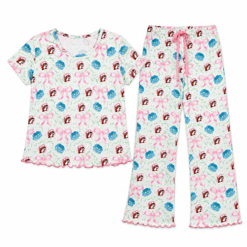 Buc-ee's Blossoms and Bows Pajama Top