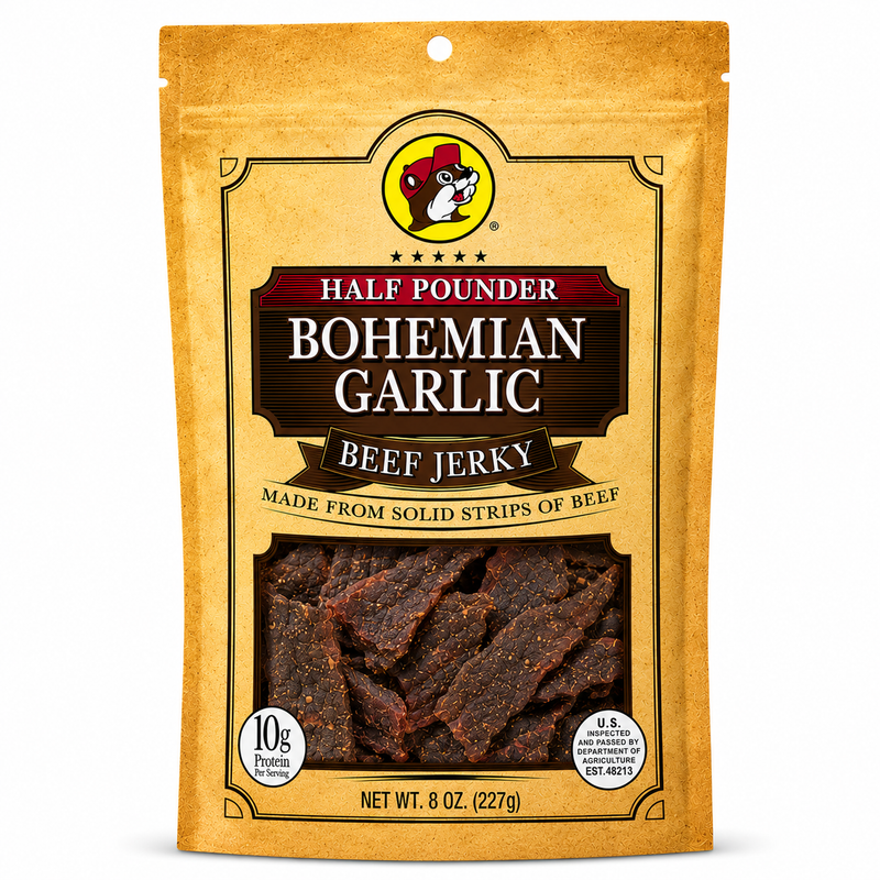 Buc-ee's Bohemian Recipe Garlic Beef Jerky