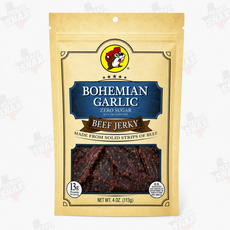 Buc-ee's Bohemian Recipe Garlic Beef Jerky