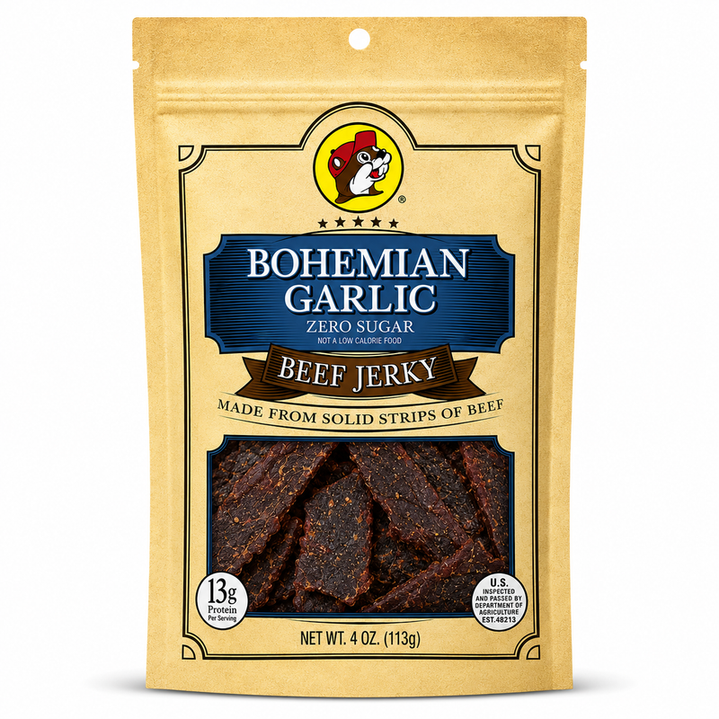Buc-ee's Bohemian Recipe Garlic Beef Jerky