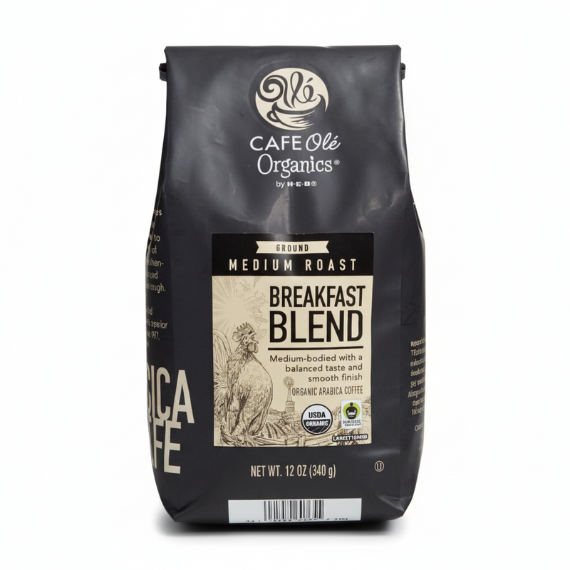 H-E-B Café Olé Breakfast Blend Ground Coffee