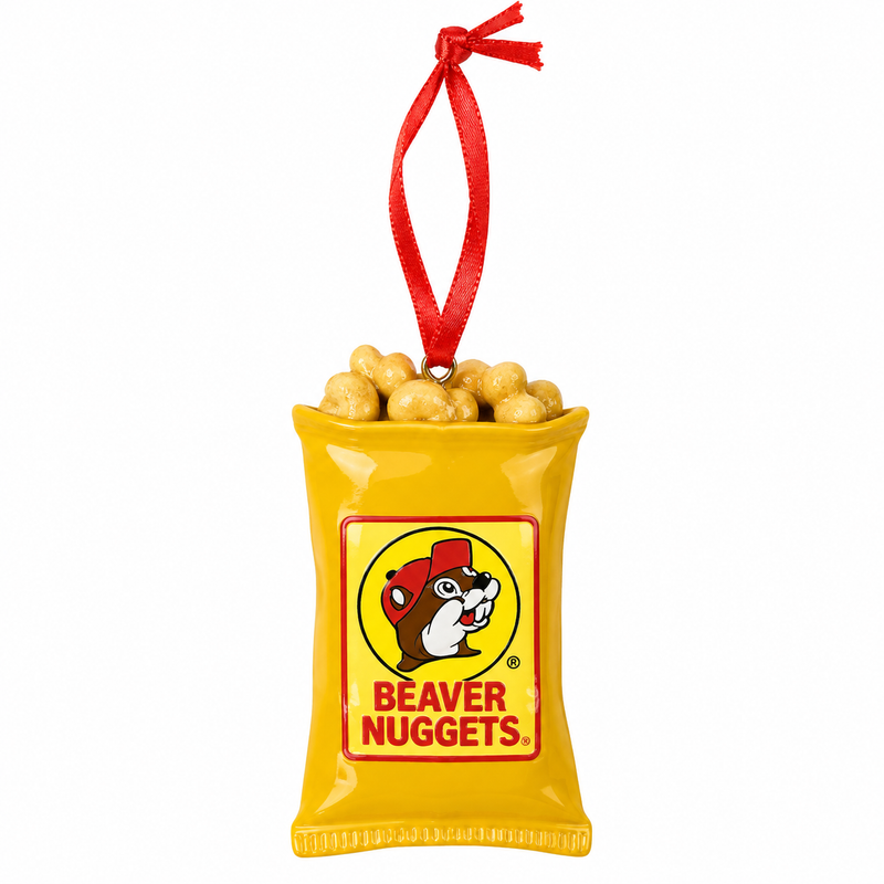 Buc-ee's Beaver Nugget Bag Ornament