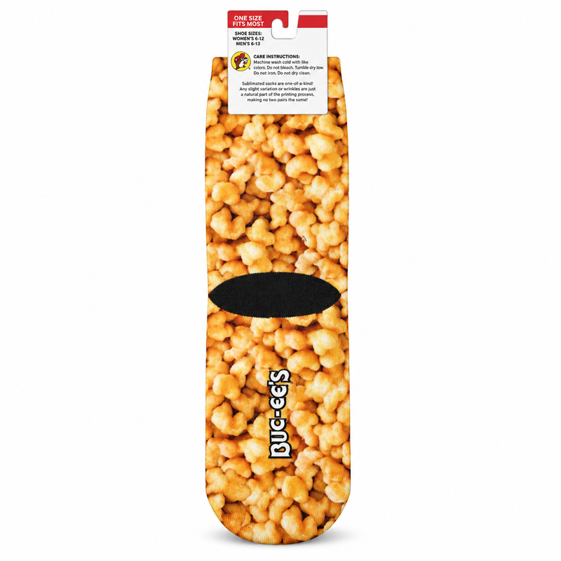 Buc-ee's Beaver Nuggets Socks