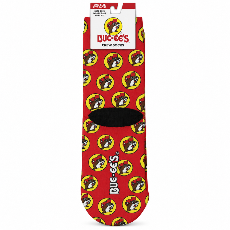 Buc-ee's Red Logo's Socks